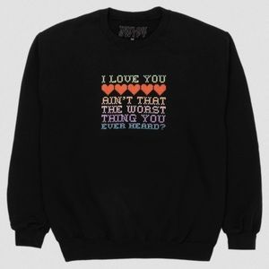 Taylor Swift Cruel Summer Black Sweatshirt